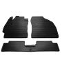 Коврики в салон для Toyota Auris '06-12, резиновые черные (Stingray)