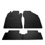 Коврики в салон для Toyota Avensis '08-15, резиновые черные (Stingray)