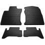 Коврики в салон для Toyota LC Prado 120 '03-09, резиновые черные (Stingray)