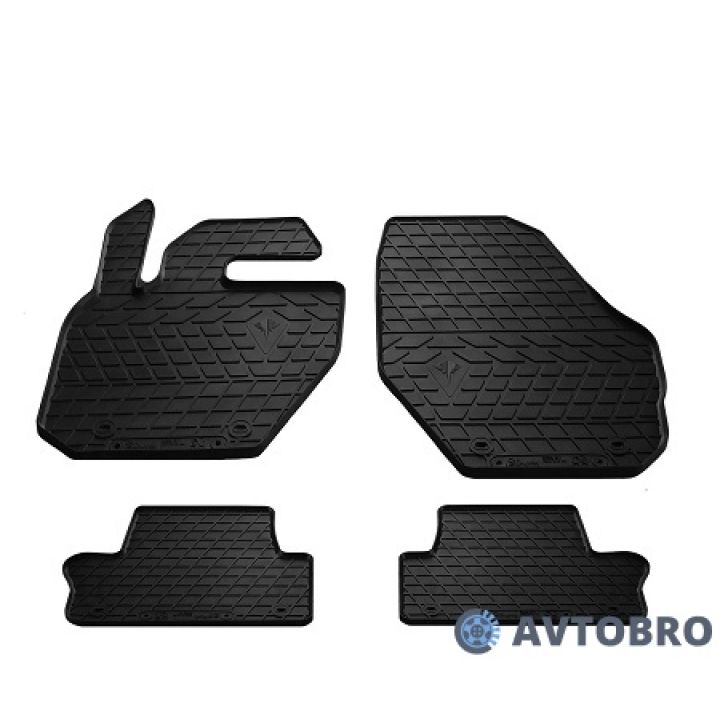 Коврики в салон для Volvo XC60 '09-17, резиновые черные (Stingray)