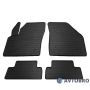 Коврики в салон для Volvo S40 '04-12, резиновые черные (Stingray)