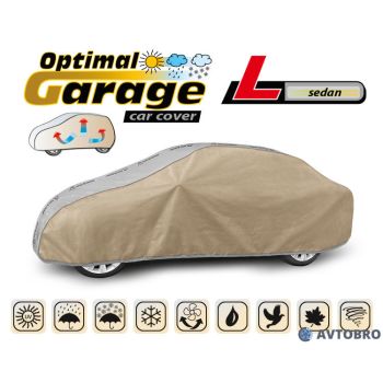 Тент автомобильный для седана "L" 4.25см-4.70см "Optimal Garage"