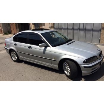 Дефлекторы окон для BMW 3 E46 '98-06 седан, (Cobra Tuning)