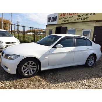 Дефлекторы окон для BMW 3 E90 '05-11, (Cobra Tuning)