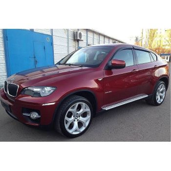 Дефлектори вікон для BMW X6 E71 '08-14, (Cobra Tuning)