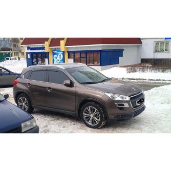 Дефлектори вікон для Citroen C4 Aircross '12-, (Cobra Tuning)