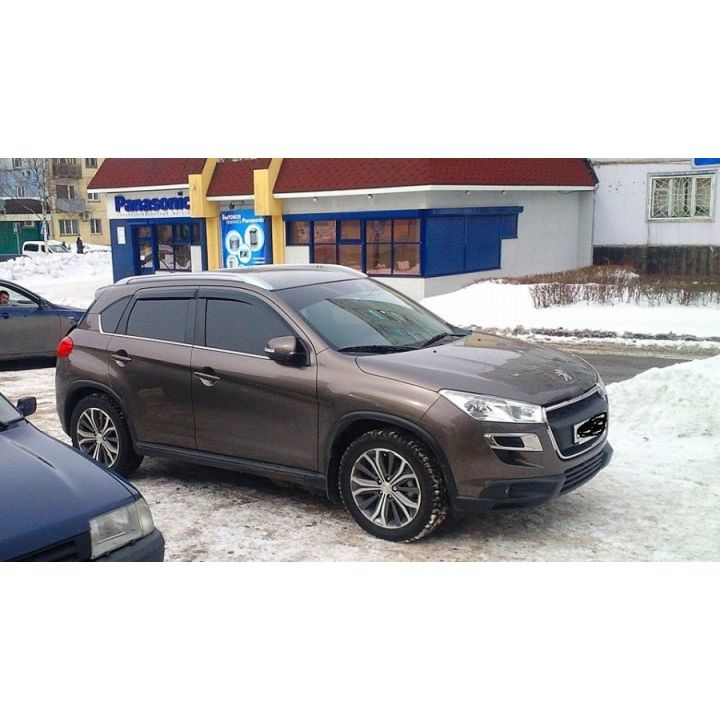 Дефлекторы окон для Citroen C4 Aircross '12-, (Cobra Tuning)