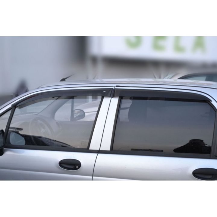Дефлекторы окон для Daewoo Matiz '01-15, (Cobra Tuning)