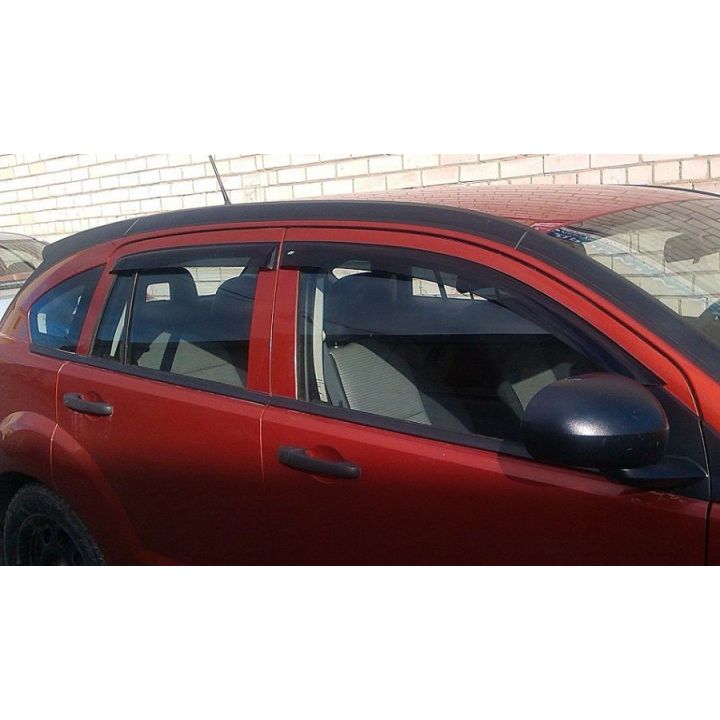 Дефлекторы окон для Dodge Caliber '07-12, (Cobra Tuning)