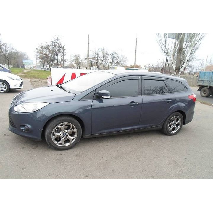 Дефлекторы окон для Ford Focus 3 '11-18 универсал, (Cobra Tuning)