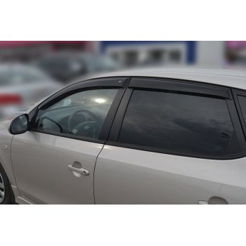 Дефлектори вікон для Hyundai i30 FD '07-12, хетчбек (Cobra Tuning)