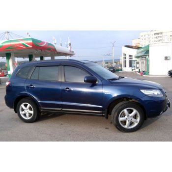 Дефлектори вікон для Hyundai Santa Fe '06-12 CM, (Cobra Tuning)