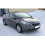 Дефлекторы окон для Kia Cerato '13-17, седан (Cobra Tuning)