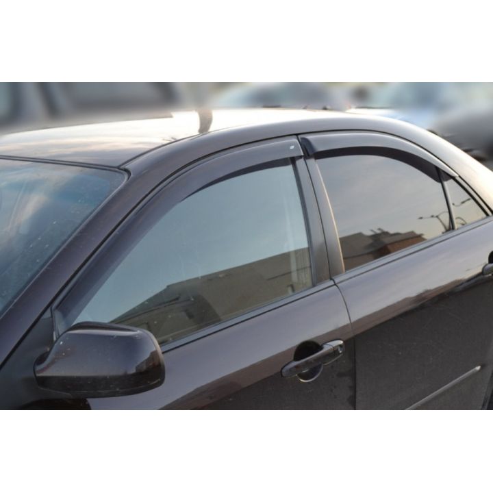 Дефлекторы окон для Mazda 6 '02-08, седан (Cobra Tuning)