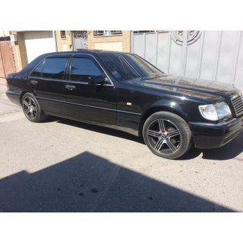 Дефлекторы окон для Mercedes S-class W140 '91-98, Long (Cobra Tuning)