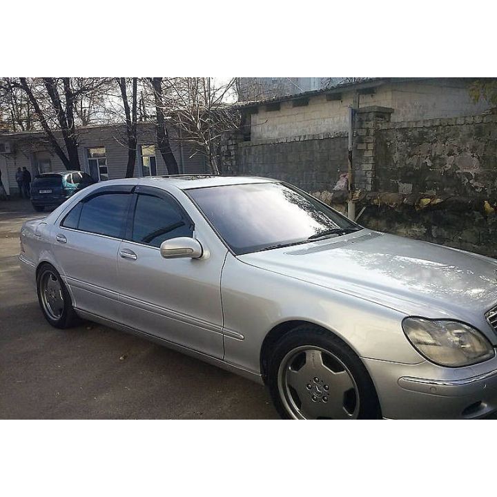 Дефлекторы окон для Mercedes S-class W220 '98-05, Long (Cobra Tuning)