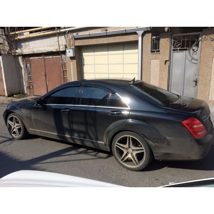 Дефлекторы окон для Mercedes S-class W221 '06-13, (Cobra Tuning)