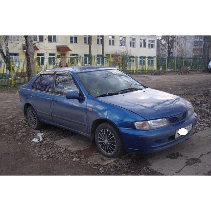 Дефлекторы окон для Nissan Almera N15 '95-99, седан (Cobra Tuning)