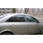 Дефлекторы окон для Nissan Primera '02-08, седан (Cobra Tuning)
