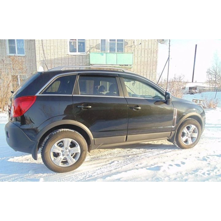 Дефлекторы окон для Opel Antara '10-, (Cobra Tuning)