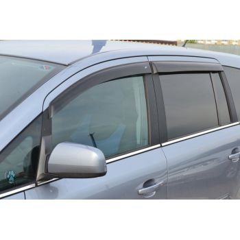 Дефлекторы окон для Opel Zafira B '05-13, (Cobra Tuning)
