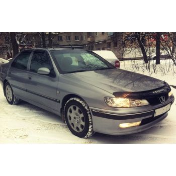 Дефлектори вікон для Peugeot 406 '95-04, седан (Cobra Tuning)