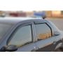 Дефлекторы окон для Renault Logan '04-12, седан (Cobra Tuning)