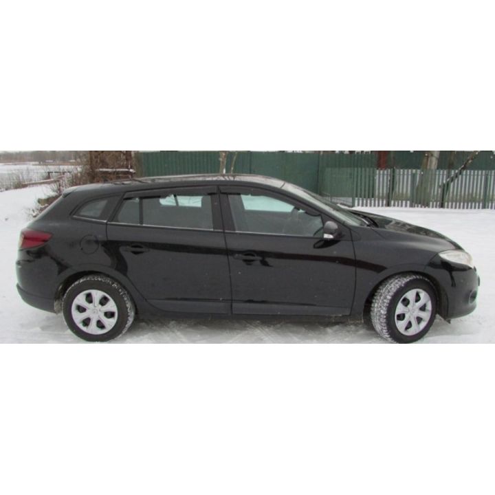 Дефлекторы окон для Renault Megane 3 '08-16, универсал (Cobra Tuning)