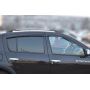 Дефлекторы окон для Renault Sandero '08-12, (Cobra Tuning)