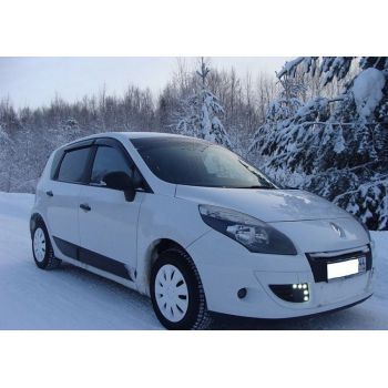Дефлектори вікон для Renault Scenic 3 '09-15, (Cobra Tuning)