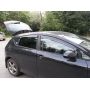 Дефлекторы окон для Seat Leon '05-12, (Cobra Tuning)