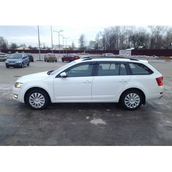 Дефлектори вікон для Skoda Octavia A7 '13-20, універсал (Cobra Tuning)