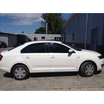 Дефлектори вікон для Skoda Rapid '13-, (Cobra Tuning)