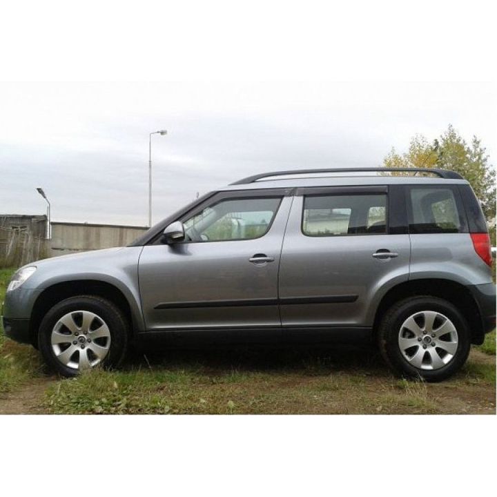 Дефлекторы окон для Skoda Yeti '09-17, (Cobra Tuning)
