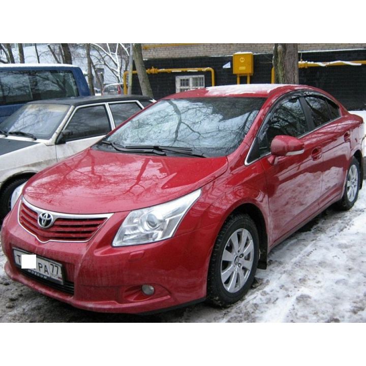 Дефлекторы окон для Toyota Avensis '08-15, седан (Cobra Tuning)