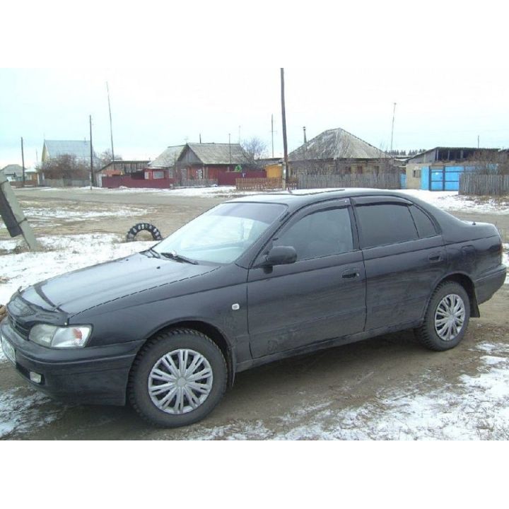 Дефлекторы окон для Toyota Carina E '92-97 (T190), седан (Cobra Tuning)