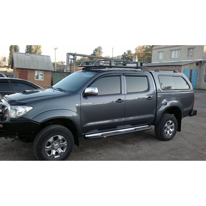 Дефлекторы окон для Toyota Hilux '05-15, (Cobra Tuning)