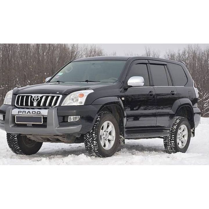 Дефлекторы окон для Toyota LC Prado 120 '03-09, (Cobra Tuning)