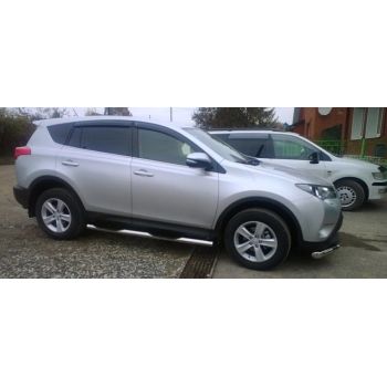 Дефлектори вікон для Toyota RAV4 2013-2018, (Cobra Tuning)