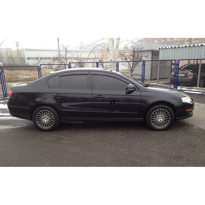 Дефлекторы окон для Volkswagen Passat B6/B7 '05-14, седан (Cobra Tuning)
