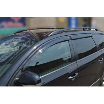 Дефлекторы окон для Volkswagen Passat B6/B7 '05-14, универсал (Cobra Tuning)