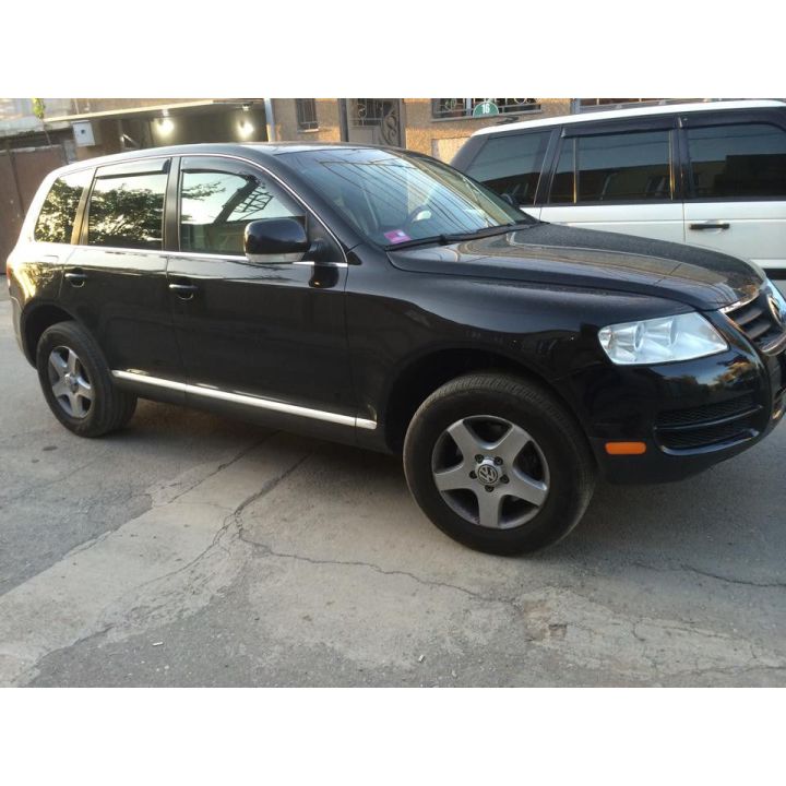 Дефлекторы окон для Volkswagen Touareg '02-09, (Cobra Tuning)