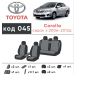 Авточохли для салону Toyota Corolla '07-12, з екошкіри Eco Prestige (Елегант)