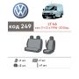 Авточехлы для салона Volkswagen LT '96-06 (1+2), из экокожи Eco Prestige (Элегант)