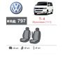 Авточехлы для салона Volkswagen Multivan T4 '96-03 (1+1), из экокожи Eco Prestige (Элегант)