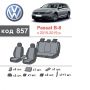 Авточохли для салону Volkswagen Passat B8 '15-18 Recaro, з екошкіри Eco Prestige (Елегант)