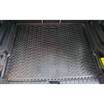 Килимок в багажник для Mercedes EQB X243 '21-, поліуретановий (AVTO-Gumm)