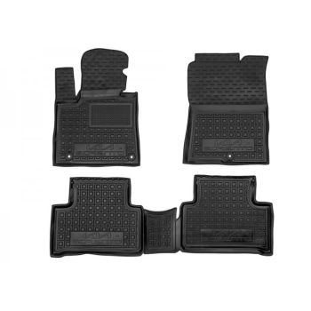 Килимки в салон для Kia Sorento MQ4 '20-, ДВЗ, гумові (AVTO-Gumm)