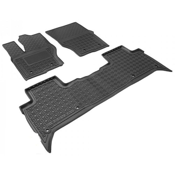 Коврики в салон для Land Rover Discovery 5 2017 -, резиновые (AVTO-Gumm)