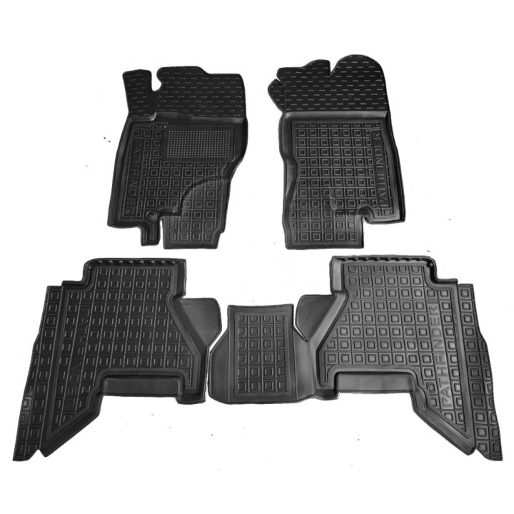 Коврики в салон для Nissan Pathfinder R51 '05-14, резиновые (AVTO-Gumm)